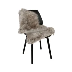 Imiteret skind i lysegrå