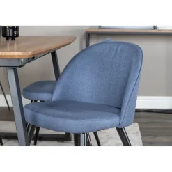 Inca e Spisebordssæt - Sort, Blå og Natur