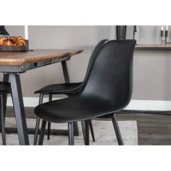 Inca e Spisebordssæt - Sort og Natur