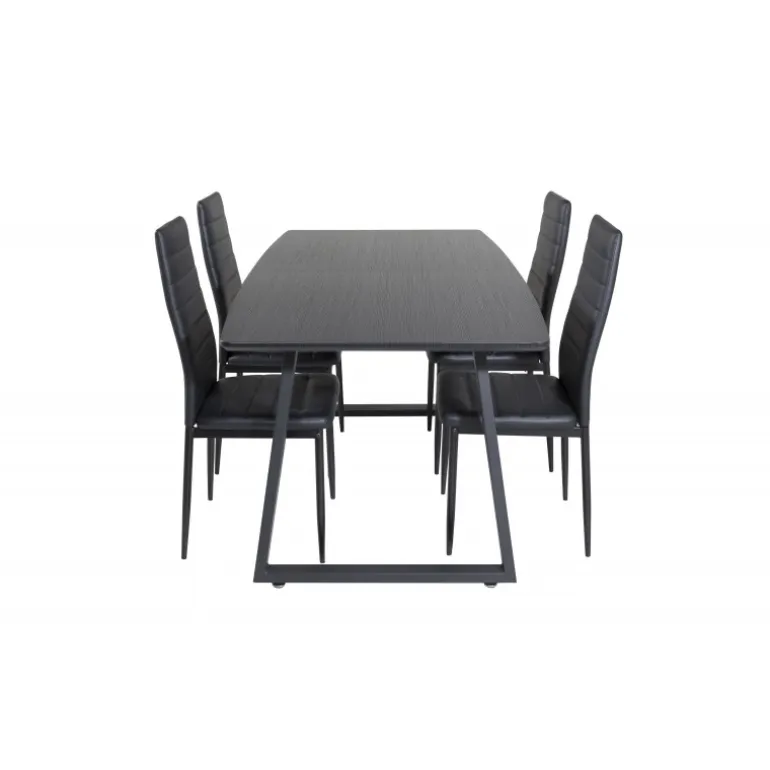 Inca e Spisebordssæt - Sort