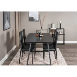 Inca e Spisebordssæt - Sort