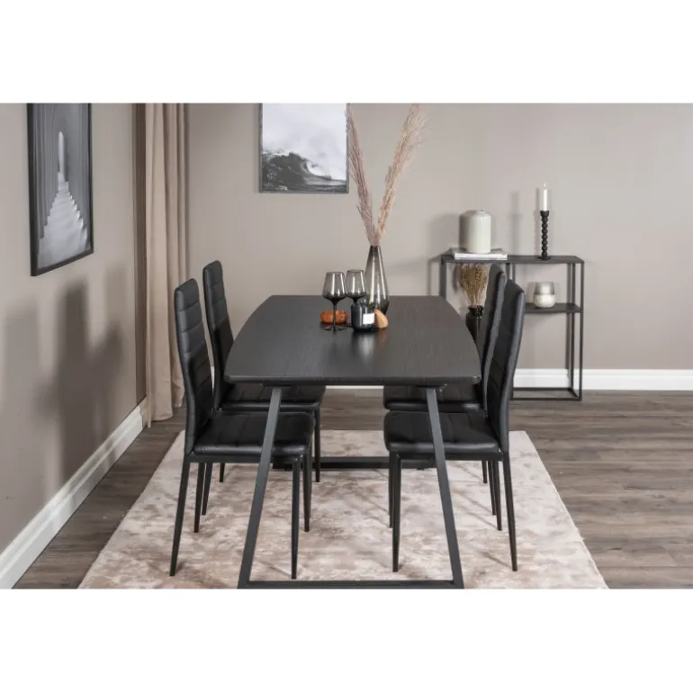 Inca e Spisebordssæt - Sort