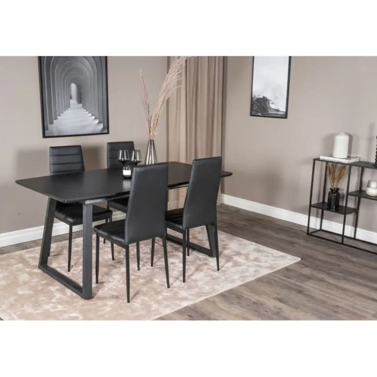 Inca e Spisebordssæt - Sort