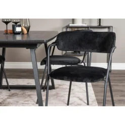 Inca Spisebordssæt - Sort