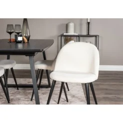 Inca t Spisebordssæt - Beige og Sort