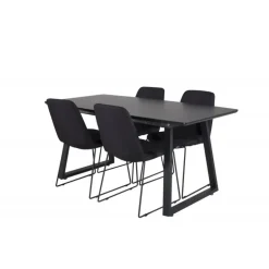 Inca t Spisebordssæt - Sort