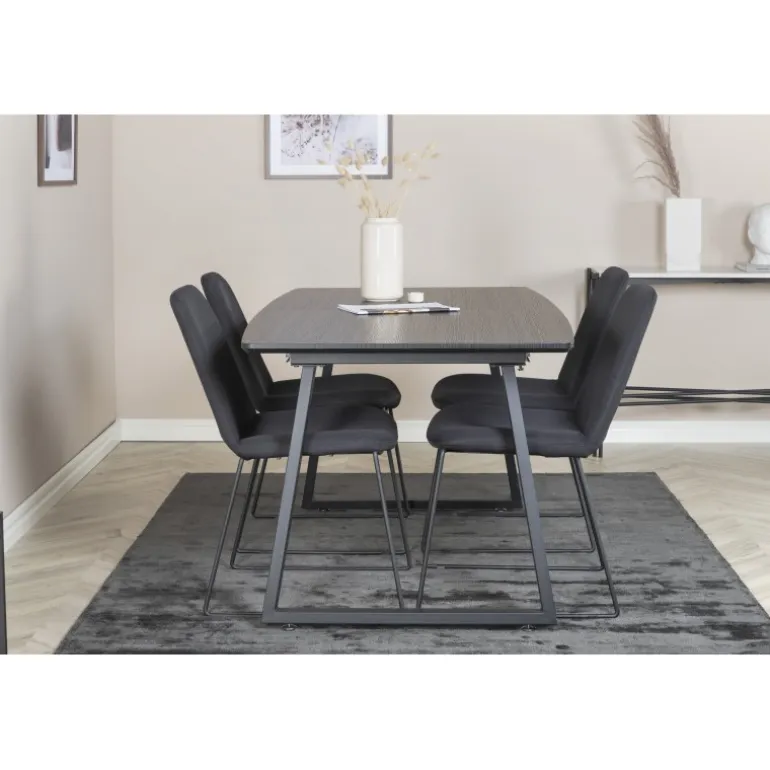 Inca t Spisebordssæt - Sort