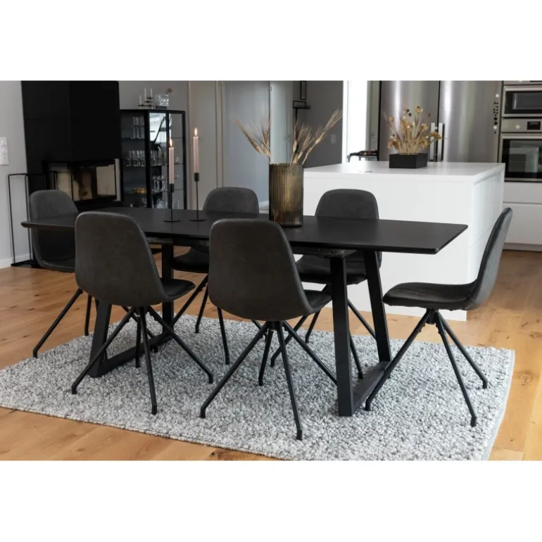 Inca t Spisebordssæt - Sort