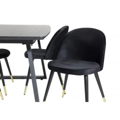 Inca t Spisebordssæt - Sort