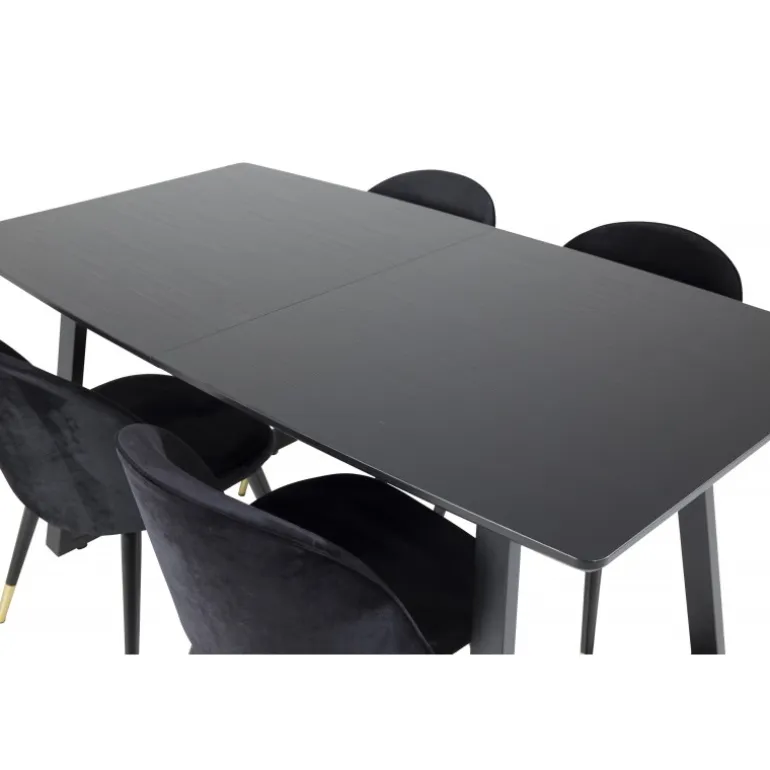 Inca t Spisebordssæt - Sort