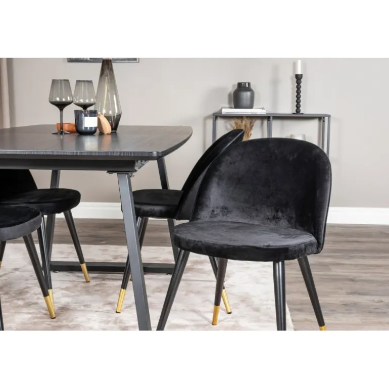 Inca t Spisebordssæt - Sort