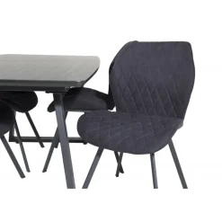 Inca t Spisebordssæt - Sort