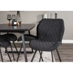 Inca t Spisebordssæt - Sort