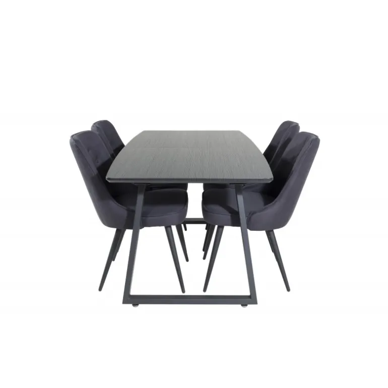 Inca t Spisebordssæt - Sort