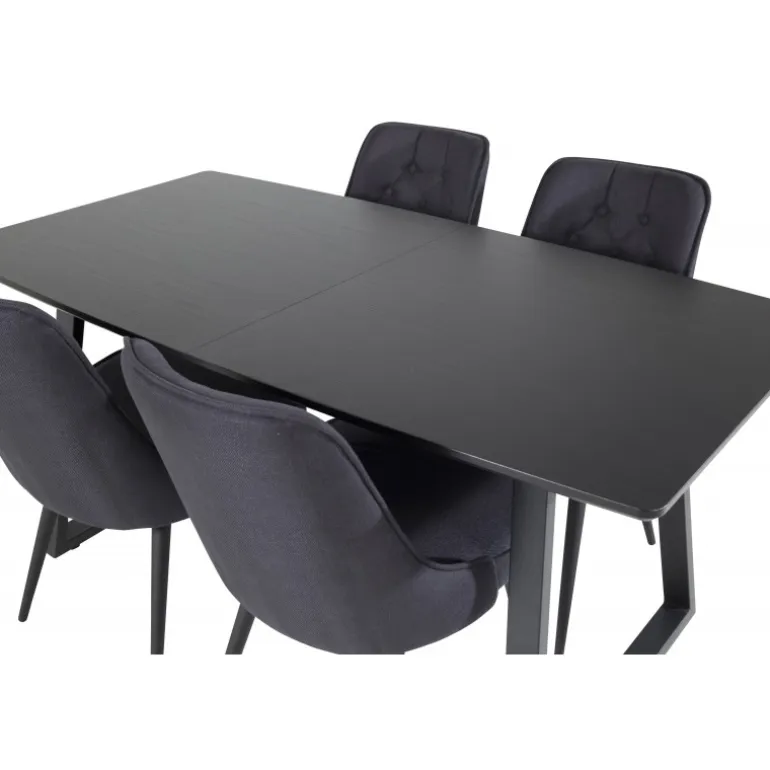 Inca t Spisebordssæt - Sort