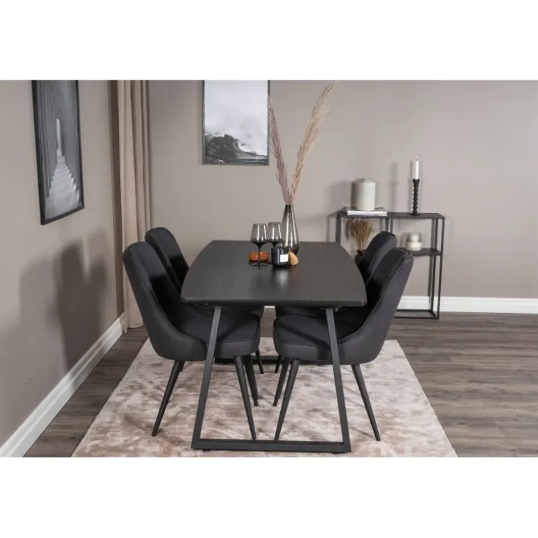 Inca t Spisebordssæt - Sort