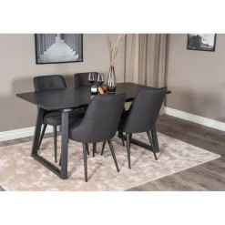 Inca t Spisebordssæt - Sort