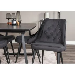 Inca t Spisebordssæt - Sort