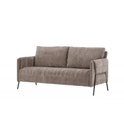 Indigo 2 personers Sofa - Beige og Sort