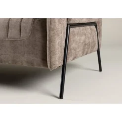 Indigo 2 personers Sofa - Beige og Sort