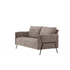 Indigo 2 personers Sofa - Beige og Sort