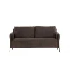 Indigo 2 personers Sofa - Sort og Brun