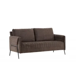 Indigo 2 personers Sofa - Sort og Brun