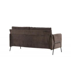 Indigo 2 personers Sofa - Sort og Brun