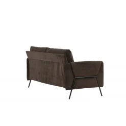 Indigo 2 personers Sofa - Sort og Brun