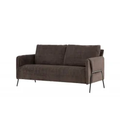 Indigo 2 personers Sofa - Sort og Brun