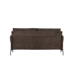 Indigo 2 personers Sofa - Sort og Brun