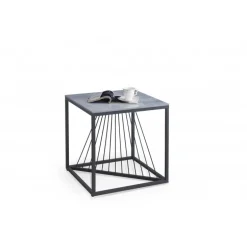 INFINITY 2 KWADRAT, sofabord, Grå marmor