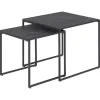 Infinity indskudsbord sort MDF