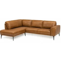 Ishøj læder Hjørnesofa Venstrevendt - Kentucky