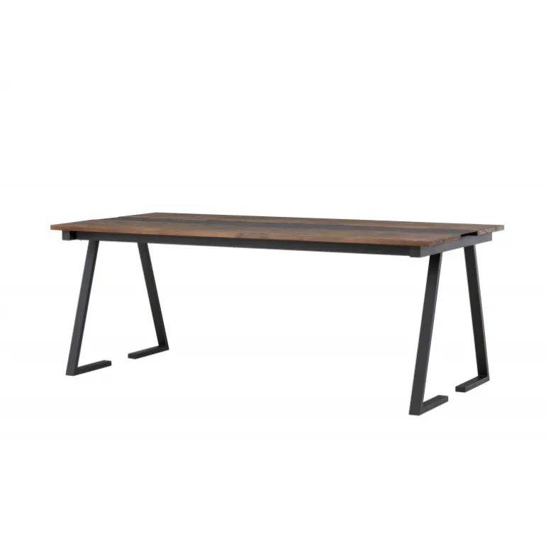 Jakarta Spisebord - Sort og Mørk Natur