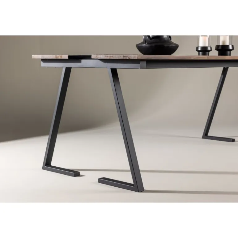 Jakarta Spisebord - Sort og Mørk Natur