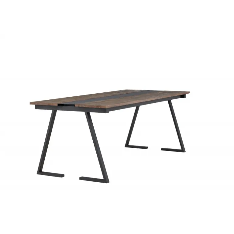 Jakarta Spisebord - Sort og Mørk Natur