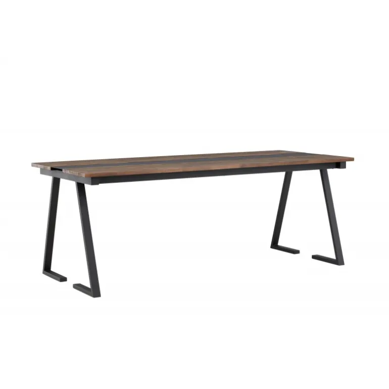 Jakarta Spisebord - Sort og Mørk Natur