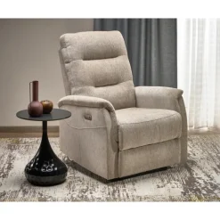 JAMAL lænestol, - Beige