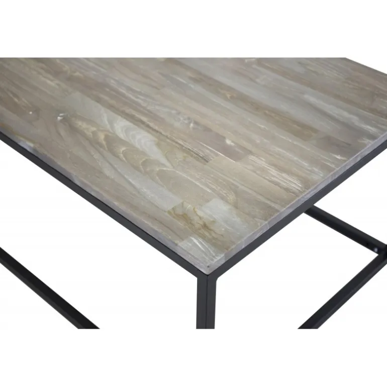 Jepara Bord - Sort og Natur