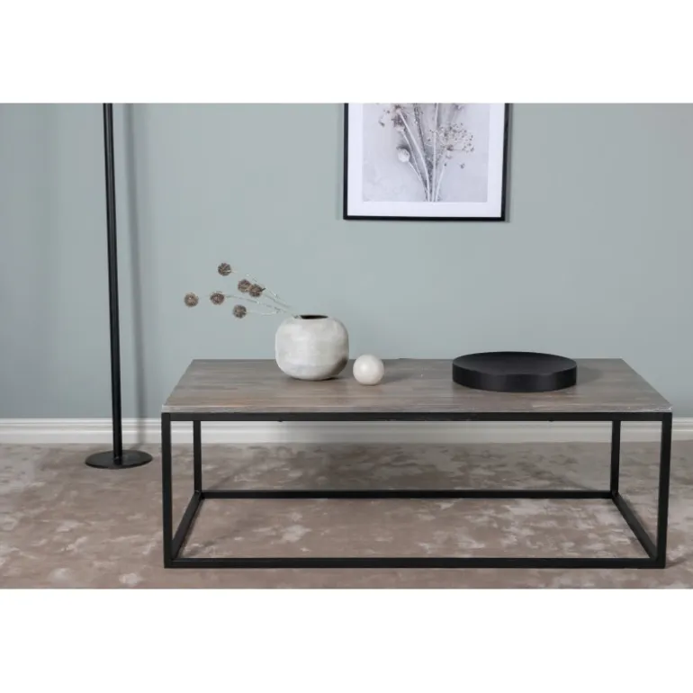 Jepara Bord - Sort og Natur