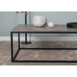 Jepara Bord - Sort og Natur