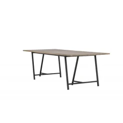 Jepara Spisebord - Sort og Grå