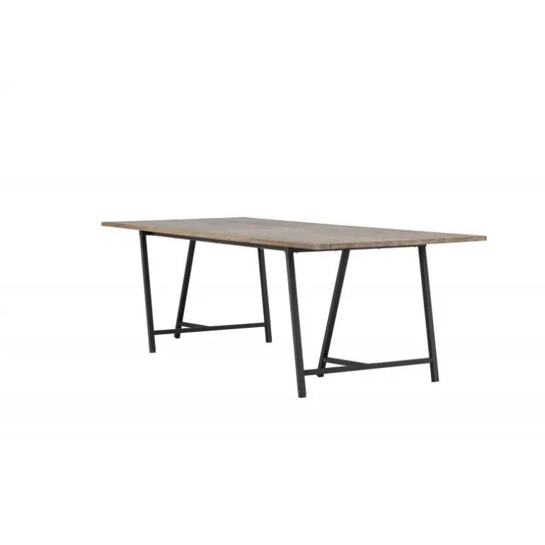 Jepara Spisebord - Sort og Grå