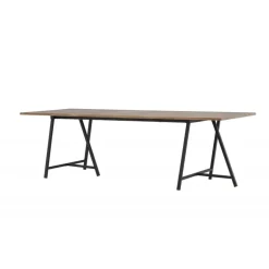 Jepara Spisebord - Sort og Grå