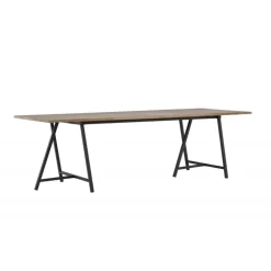 Jepara Spisebord - Sort og Grå