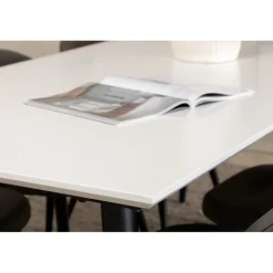 Jimmy e Spisebordssæt - Sort Grå og Hvid