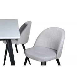 Jimmy Spisebordssæt - Sort og Grå