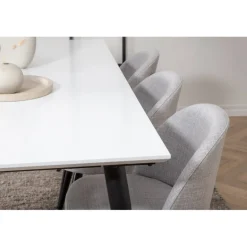 Jimmy Spisebordssæt - Sort og Grå