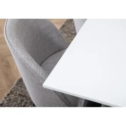 Jimmy Spisebordssæt - Sort og Grå